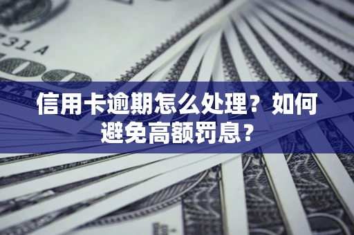 济南信用卡逾期怎么处理？如何避免高额罚息？