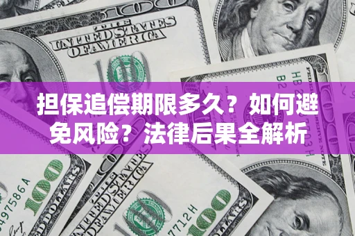 济南担保追偿期限多久？如何避免风险？法律后果全解析