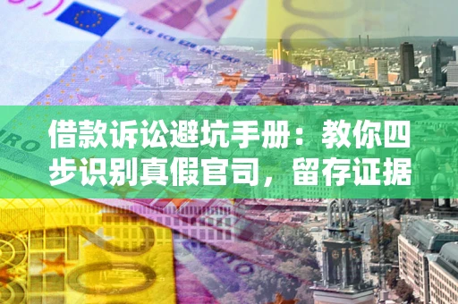 济南借款诉讼避坑手册：教你四步识别真假官司，留存证据不踩雷