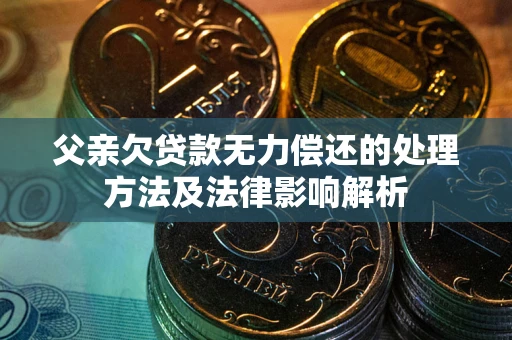 济南父亲欠贷款无力偿还的处理方法及法律影响解析