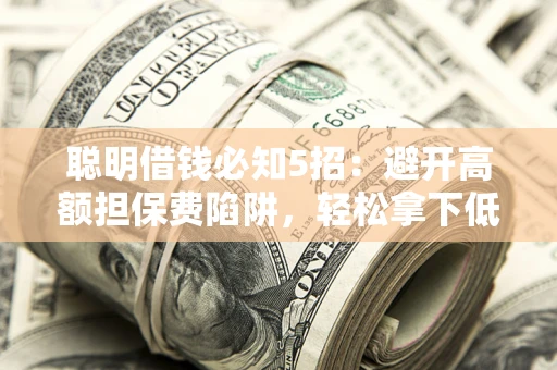 济南聪明借钱必知5招：避开高额担保费陷阱，轻松拿下低息贷款