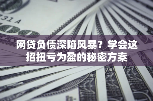 济南网贷负债深陷风暴？学会这招扭亏为盈的秘密方案