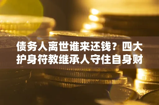 济南债务人离世谁来还钱？四大护身符教继承人守住自身财产